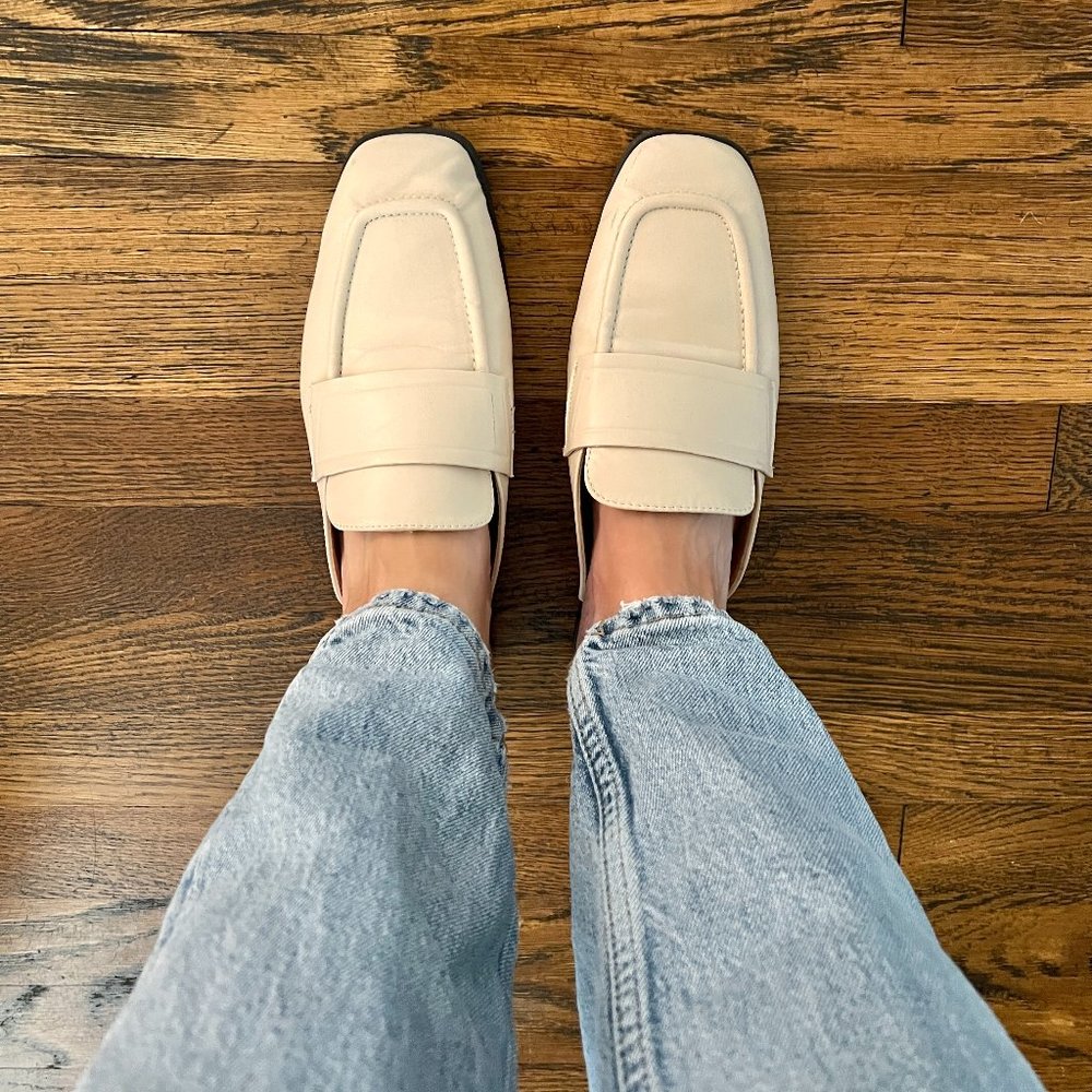 Zara Vegan Leather Mules